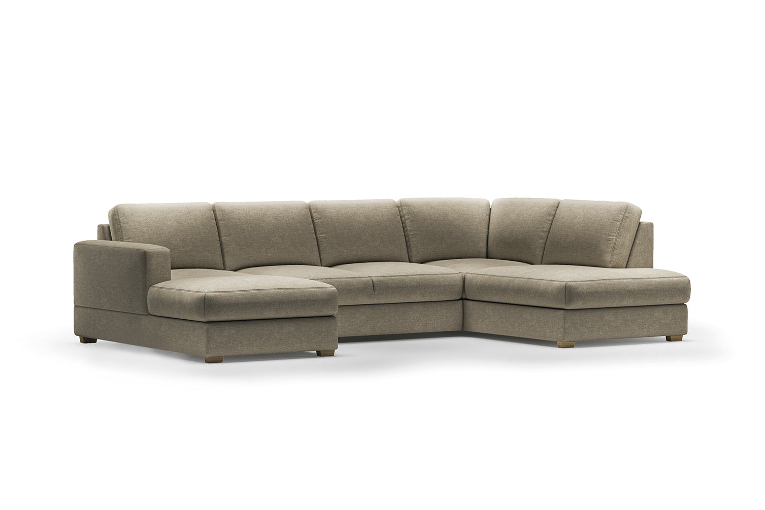 Opti U-sofa med sovefunksjon
