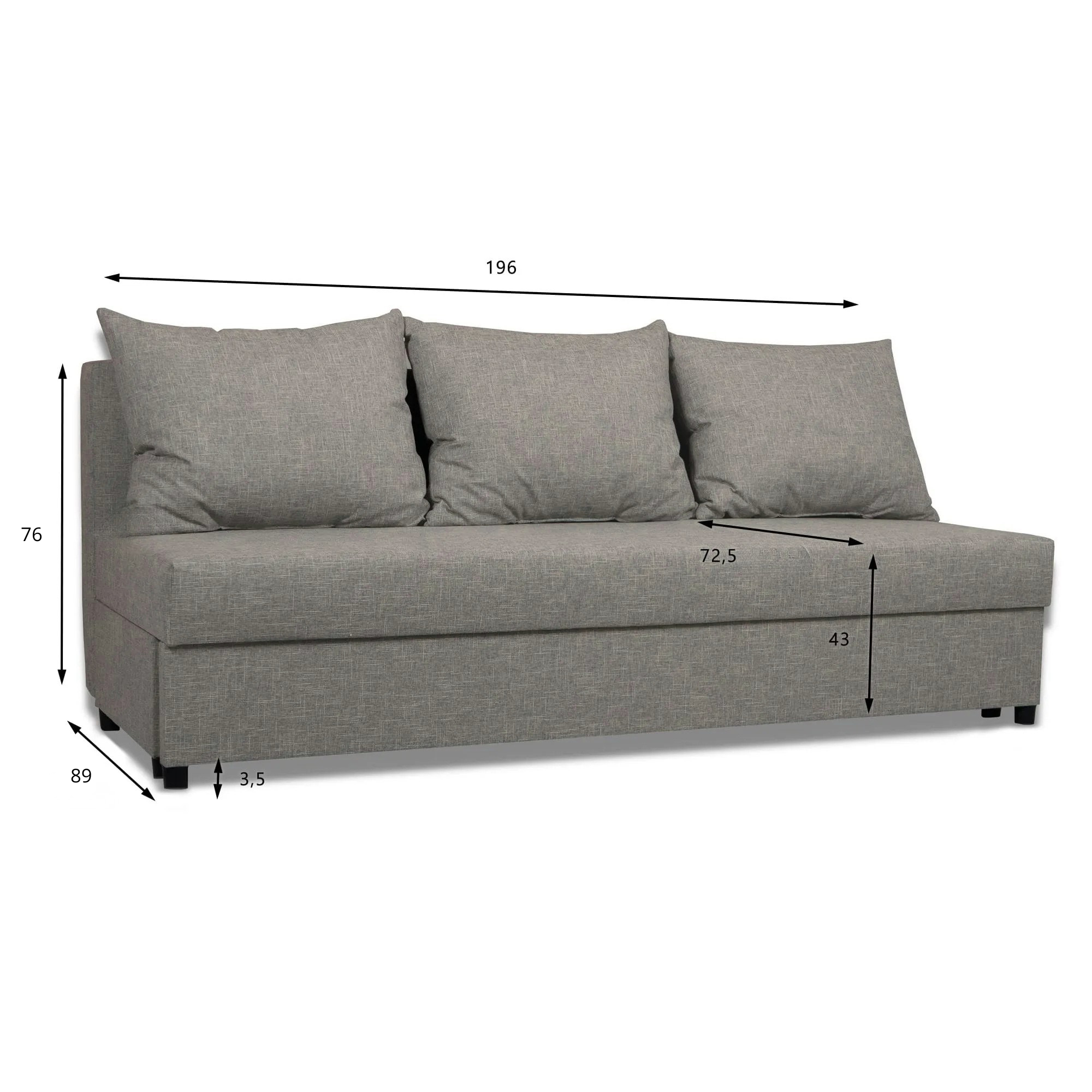 Mini sovesofa