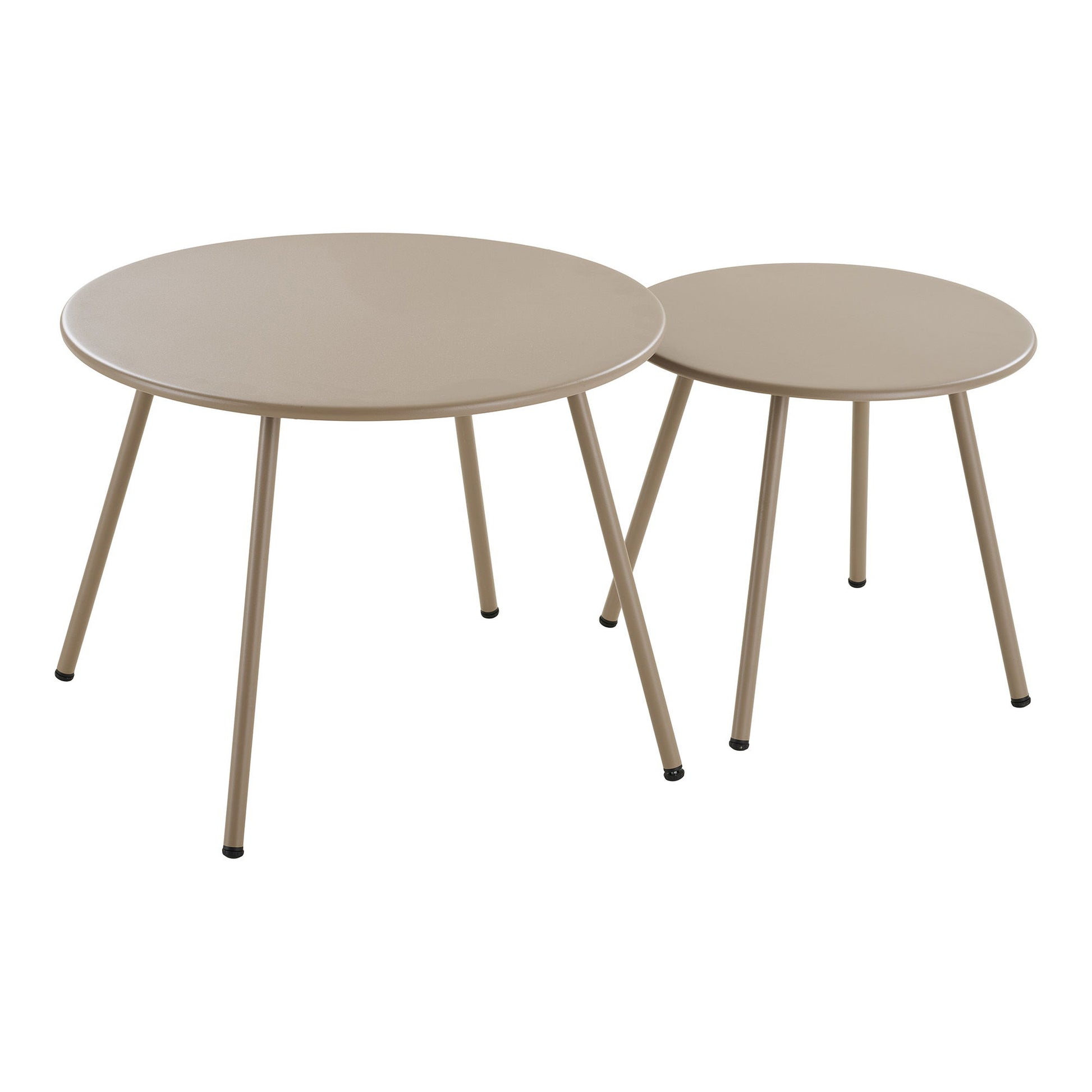 Nilo Lounge Set, steel, sand, incl. cushions