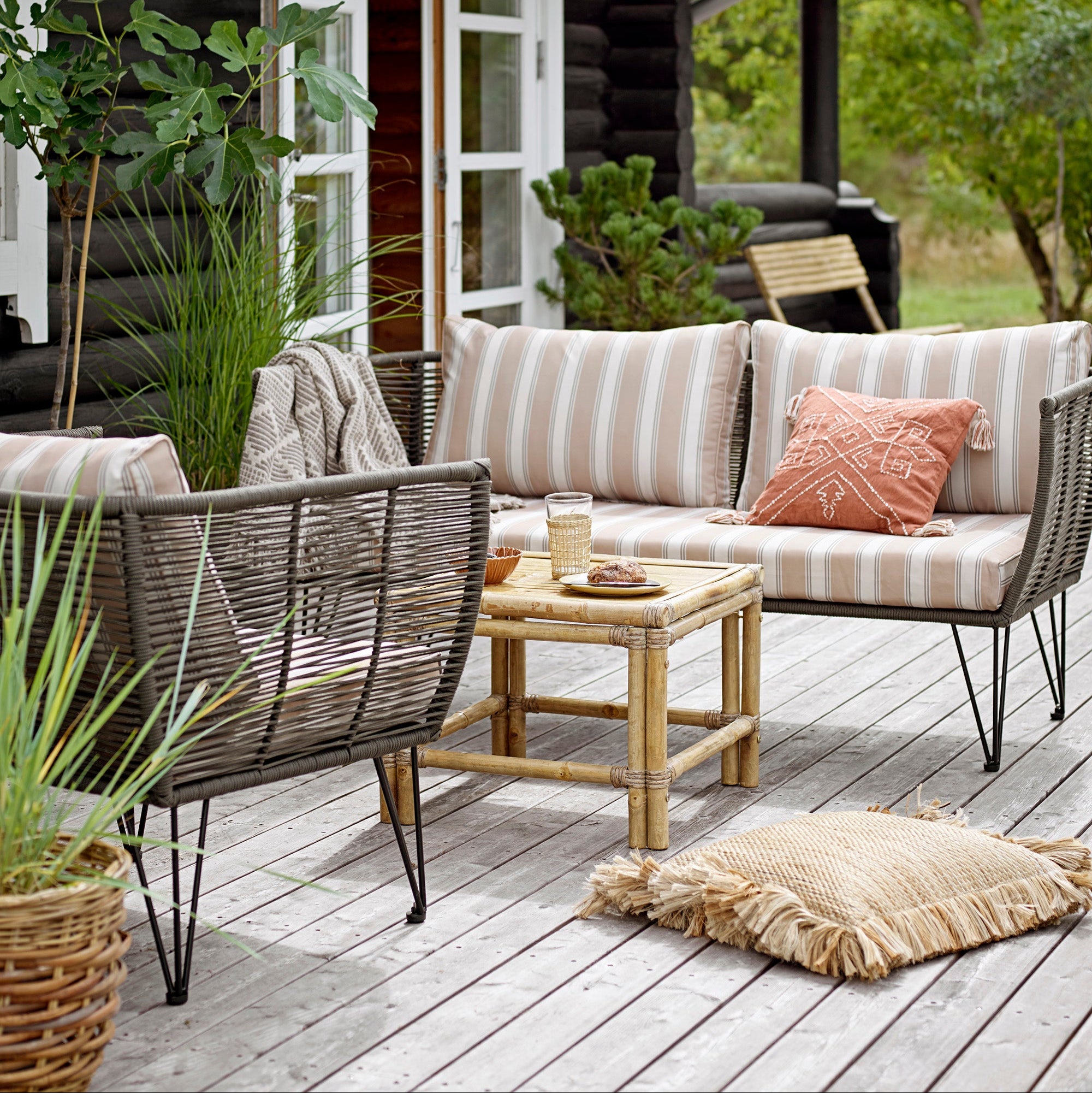 Mundo-sofa, grønn, metall