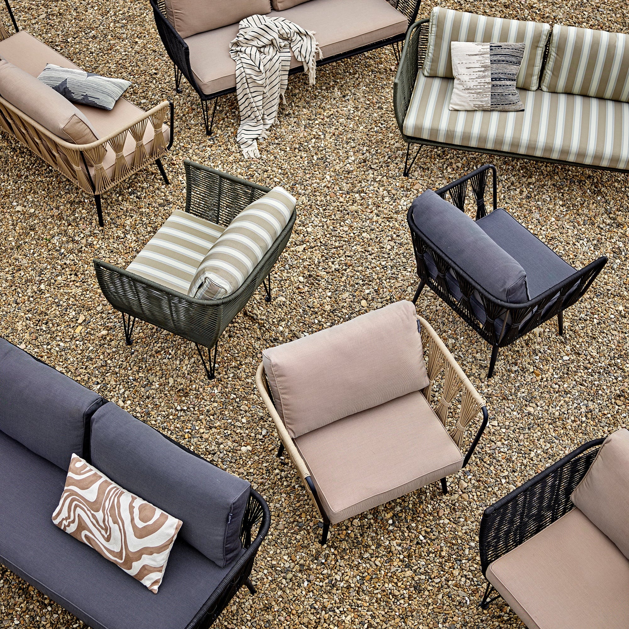 Mundo-sofa, grønn, metall