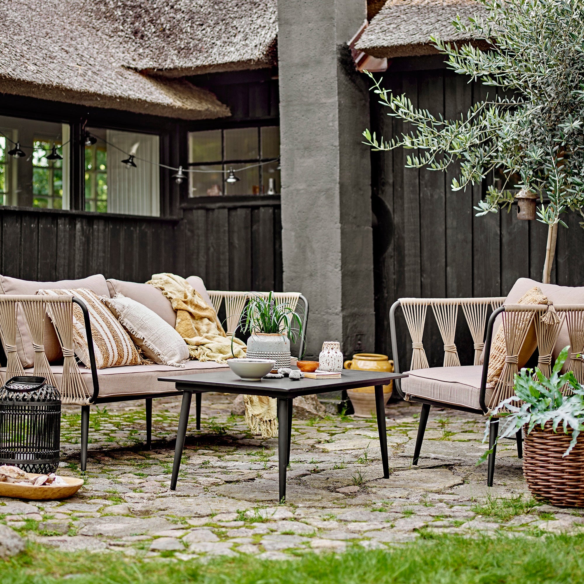 Pavone sofa, metall