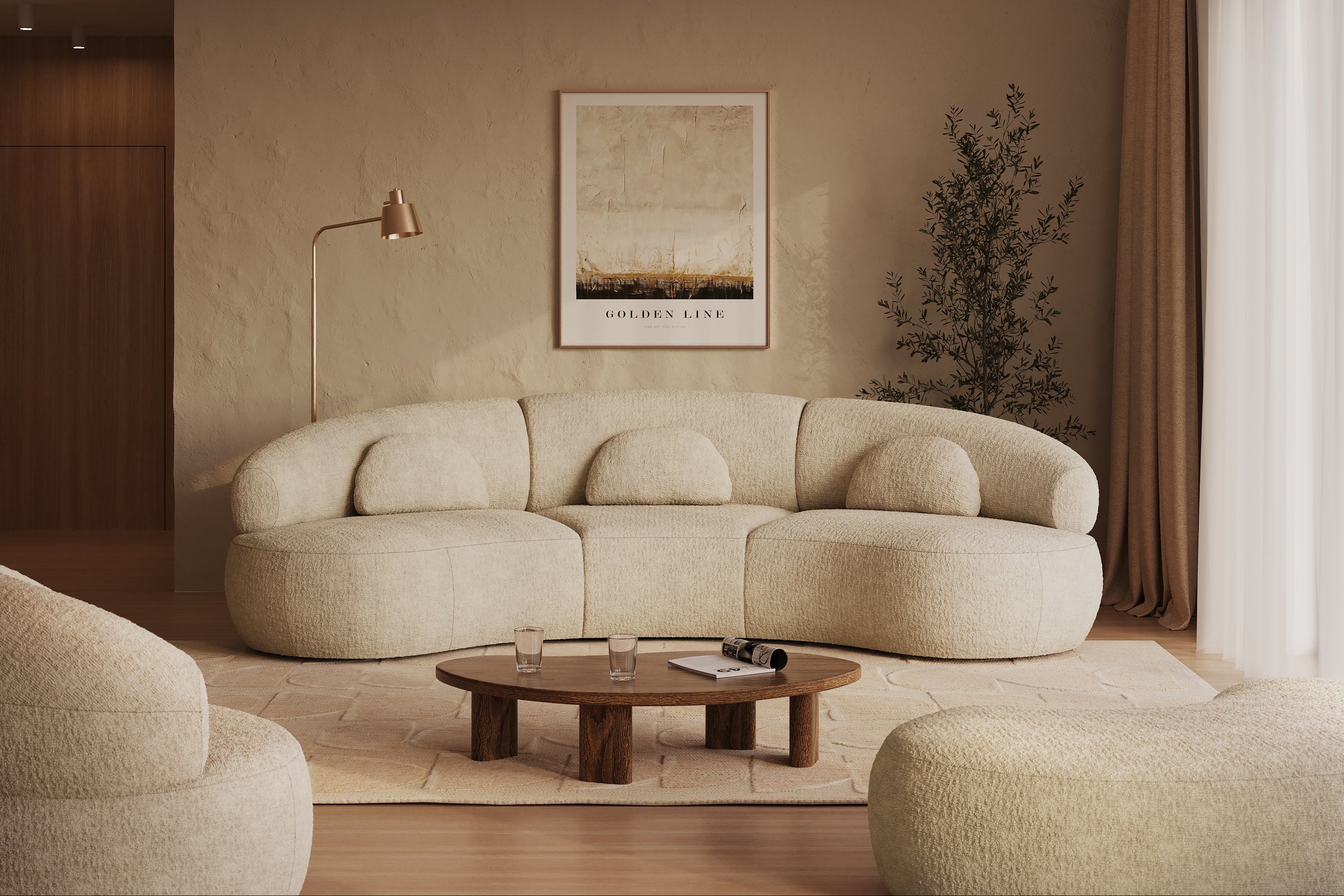 COCO – 3-seters sofa