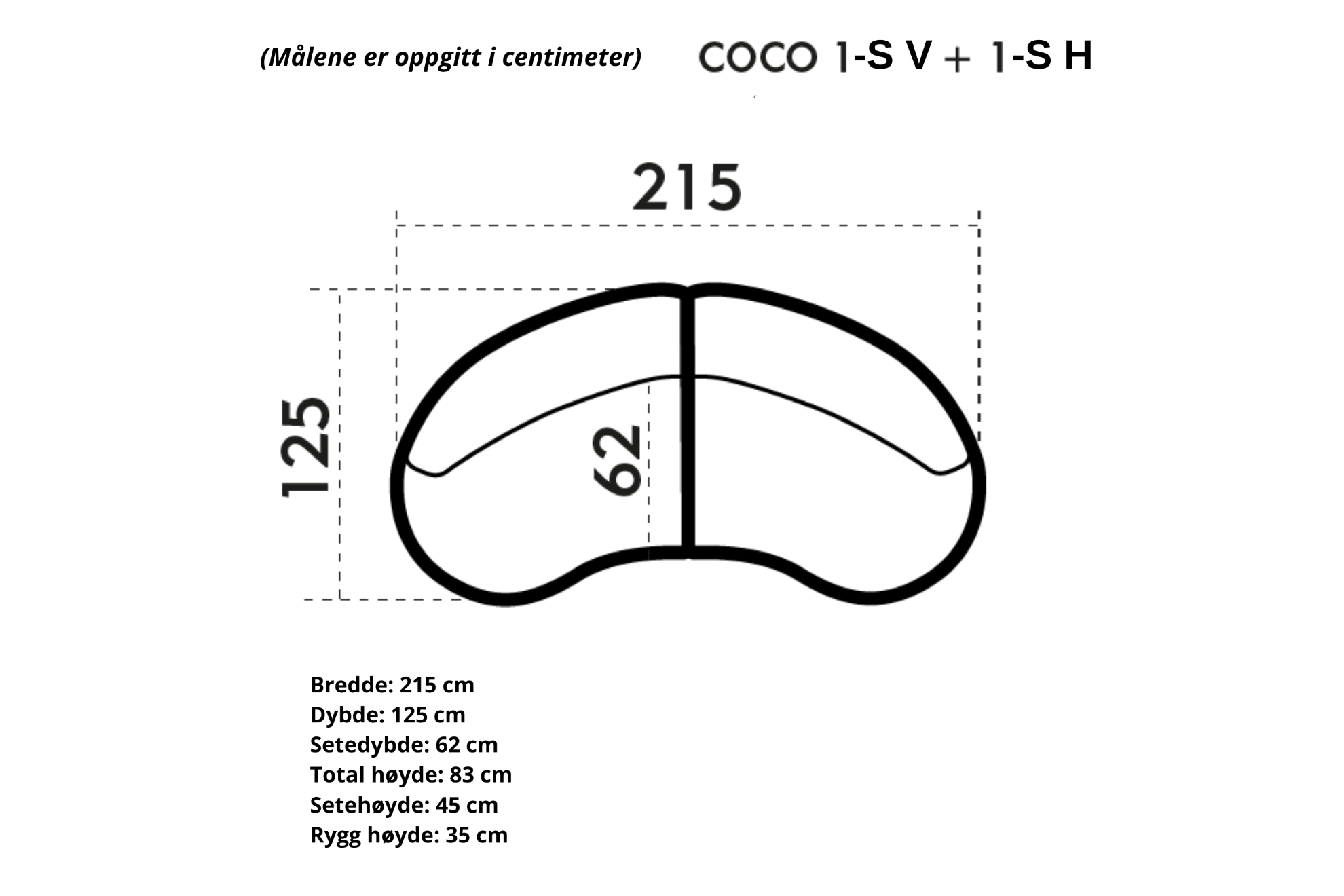 Coco 2-seter