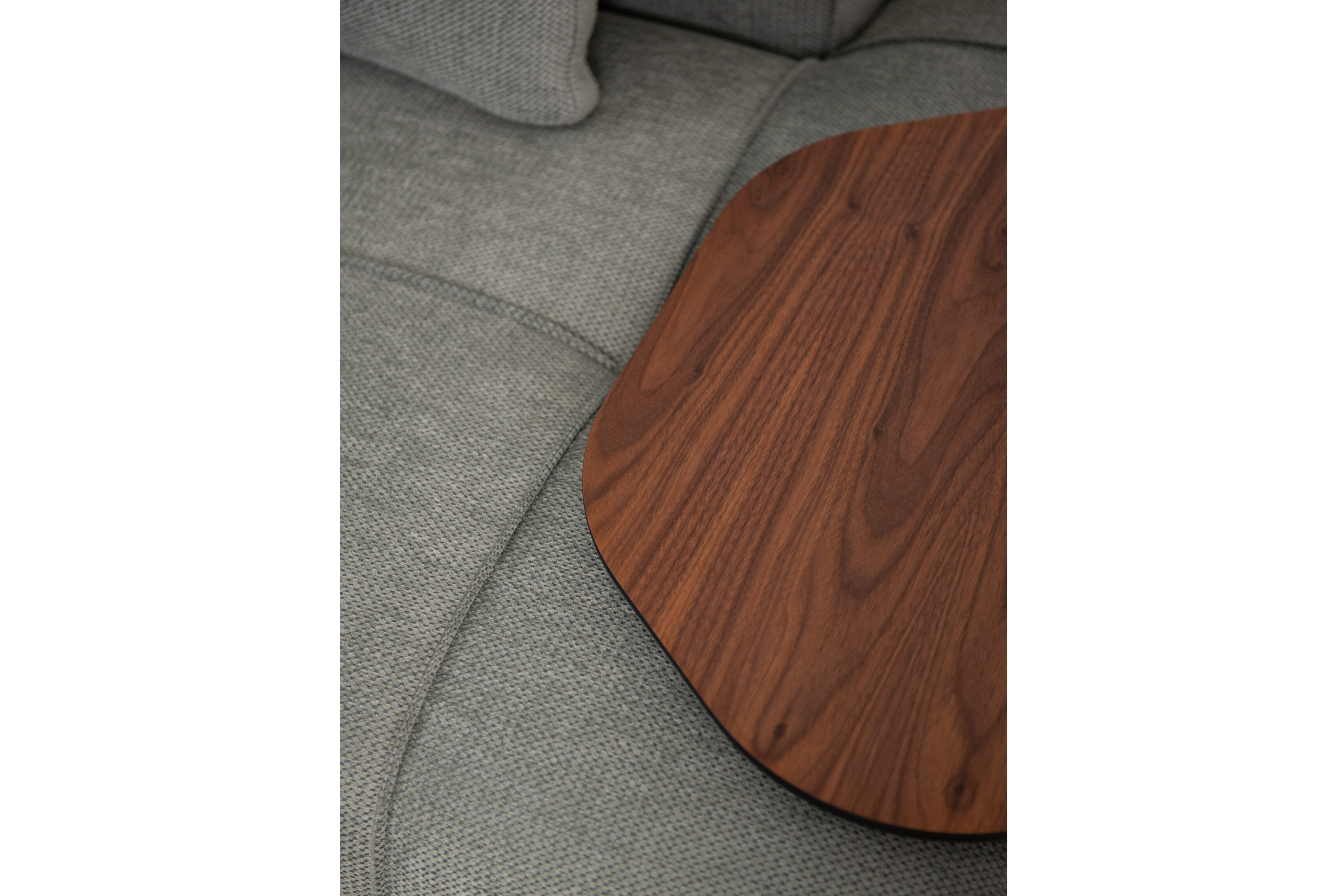 Lanube modulsofa L-form med sidebord