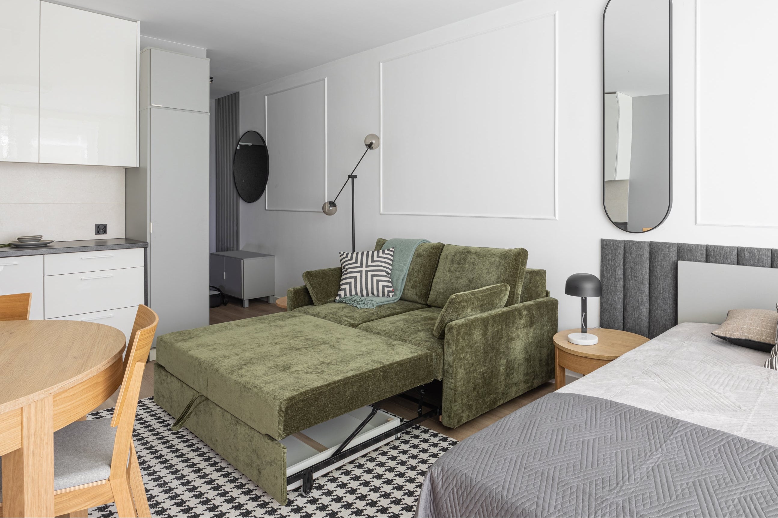 Roco 2-seter sofa med sovefunksjon