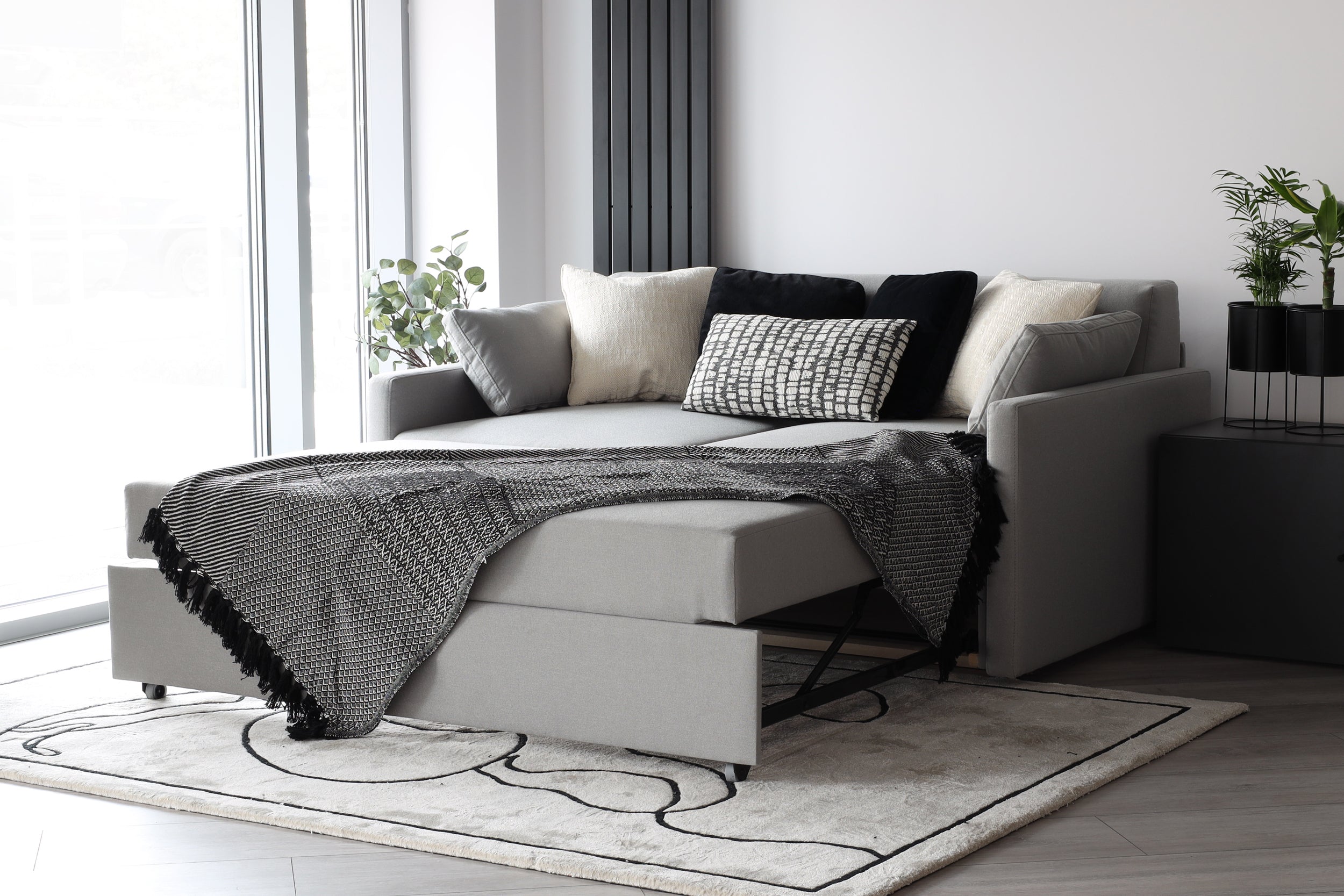 Roco 2-seter sofa med sovefunksjon