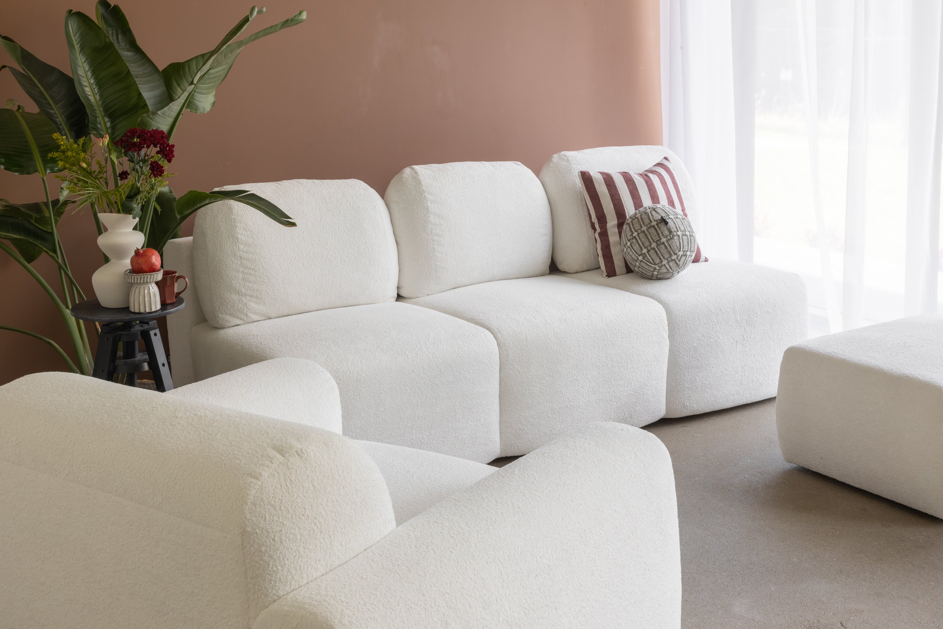 Malwa 3-seter sofa med sovefunksjon