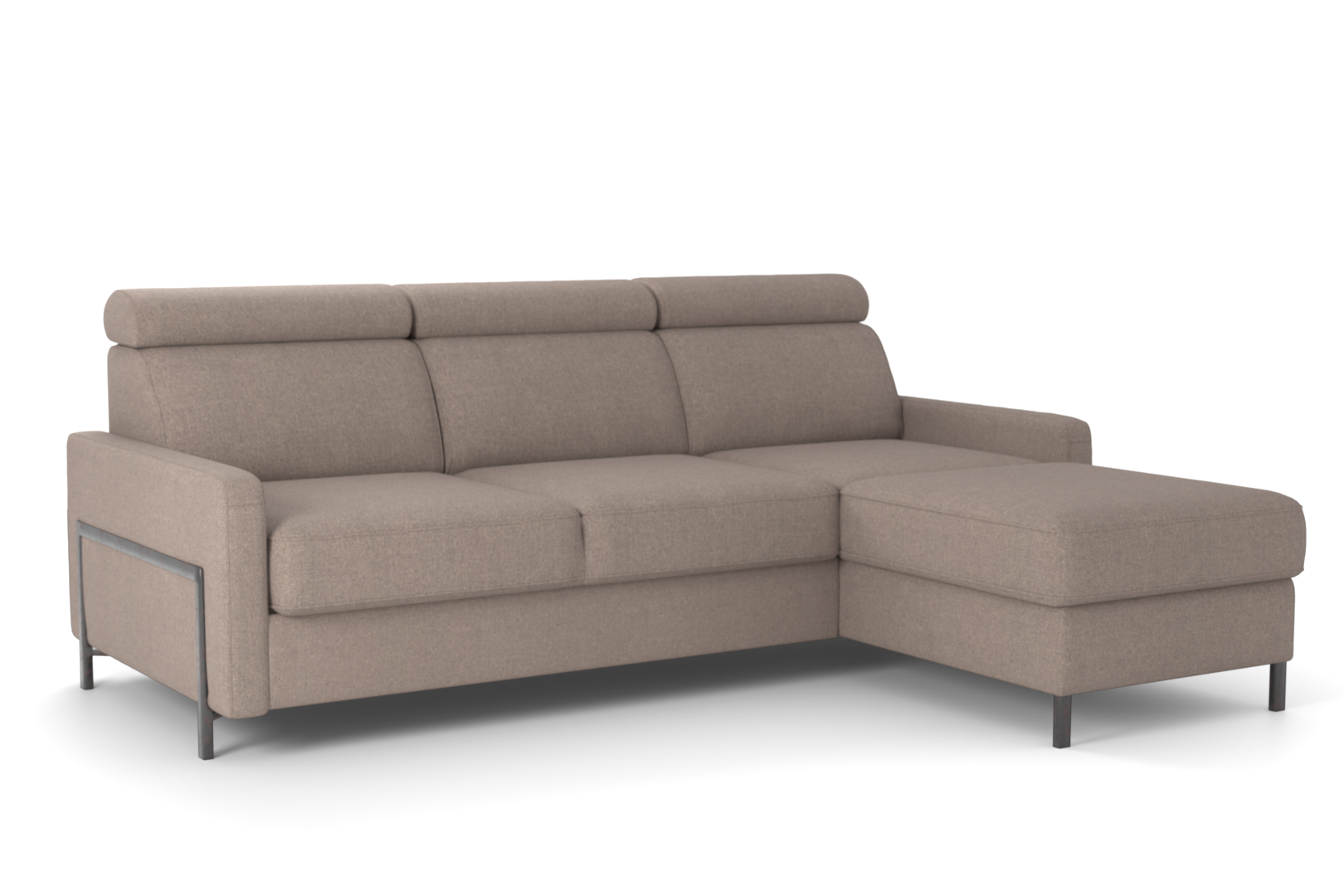 Loft hjørnesofa med sovefunksjon