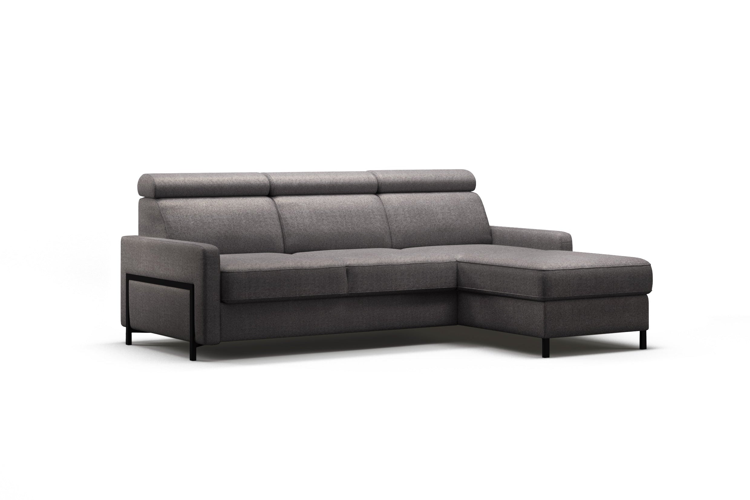 Loft hjørnesofa med sovefunksjon