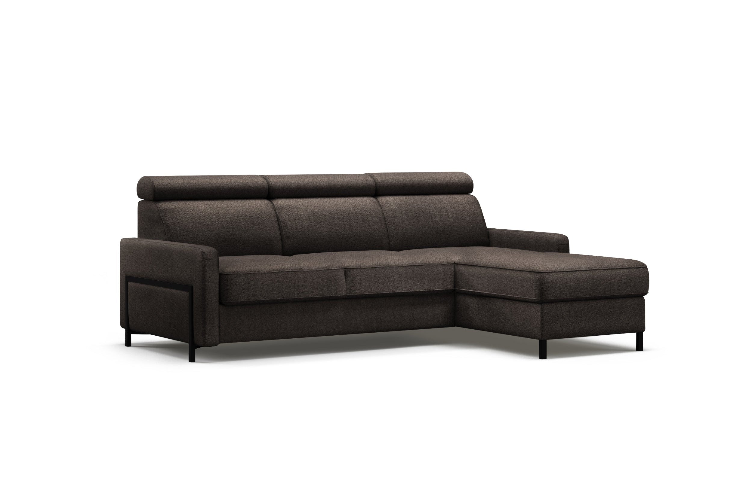 Loft hjørnesofa med sovefunksjon