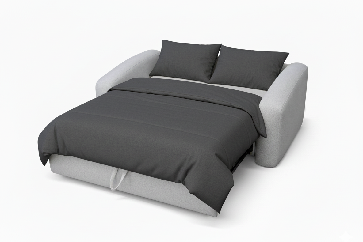 Logo 2-seter sofa med sovefunksjon