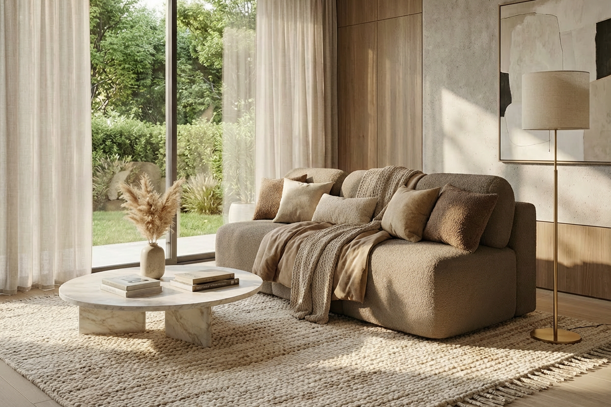 Malwa 3-seter sofa med sovefunksjon