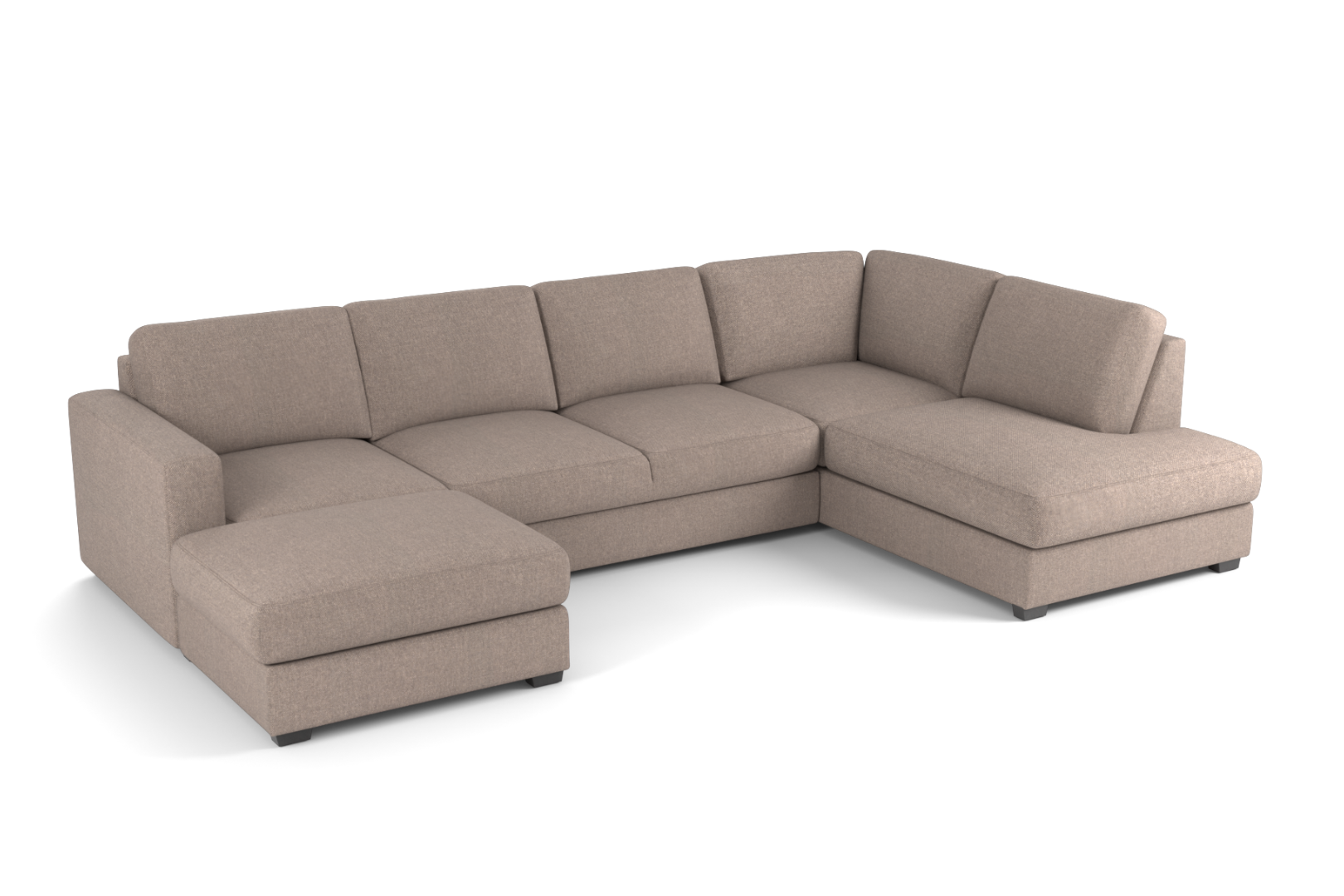 Opti U-sofa med sovefunksjon
