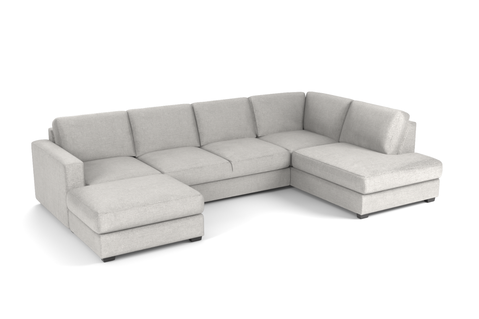 Opti U-sofa med sovefunksjon