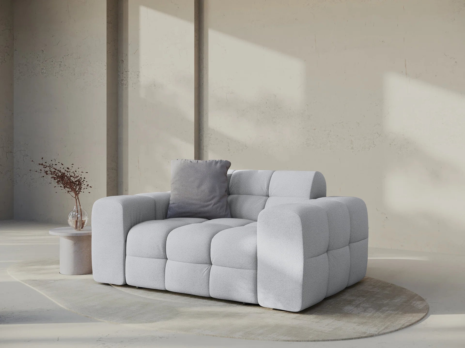 Kendal 2-seter sofa i Strukturert stoff