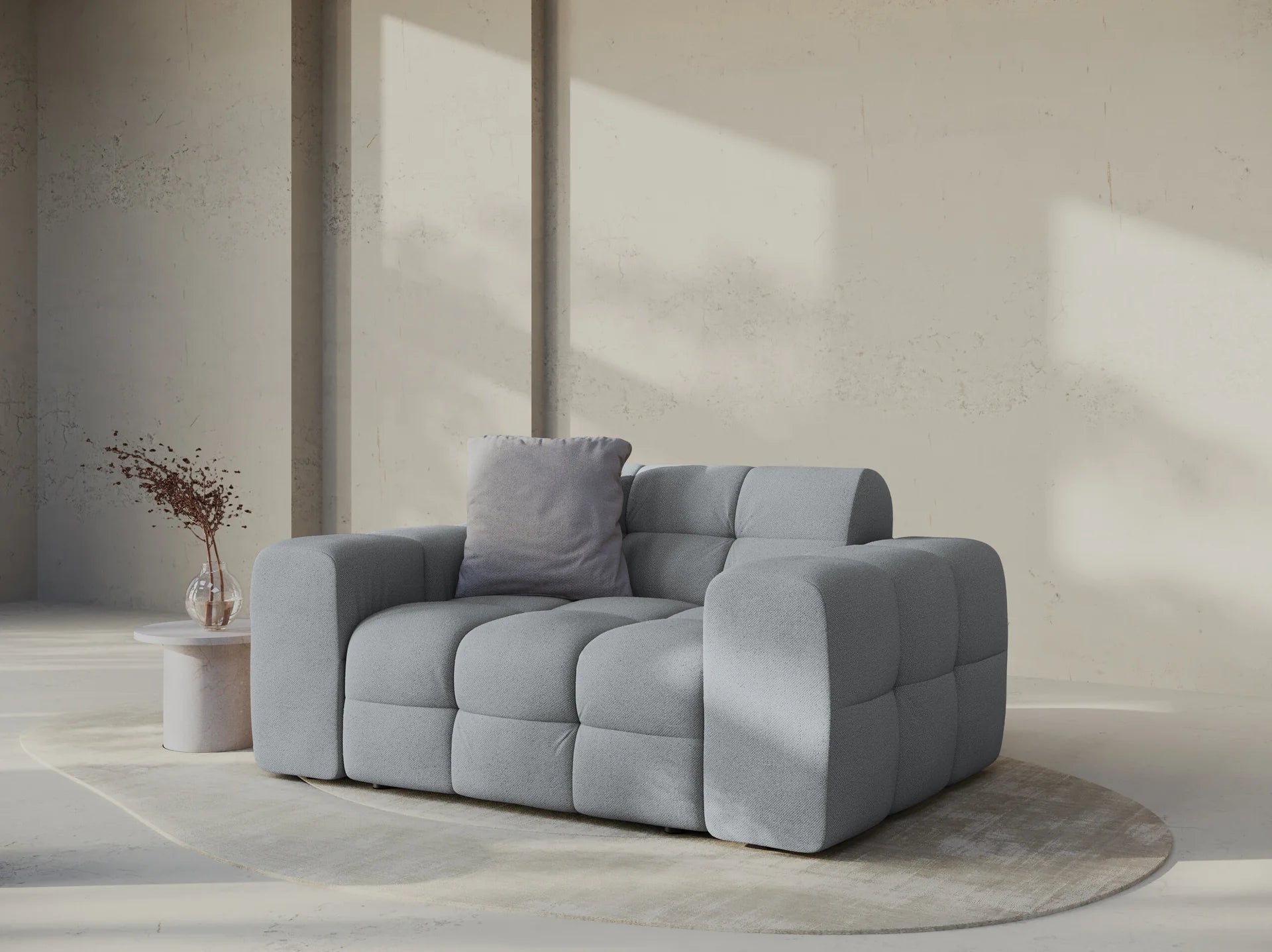 Kendal 2-seter sofa i Strukturert stoff
