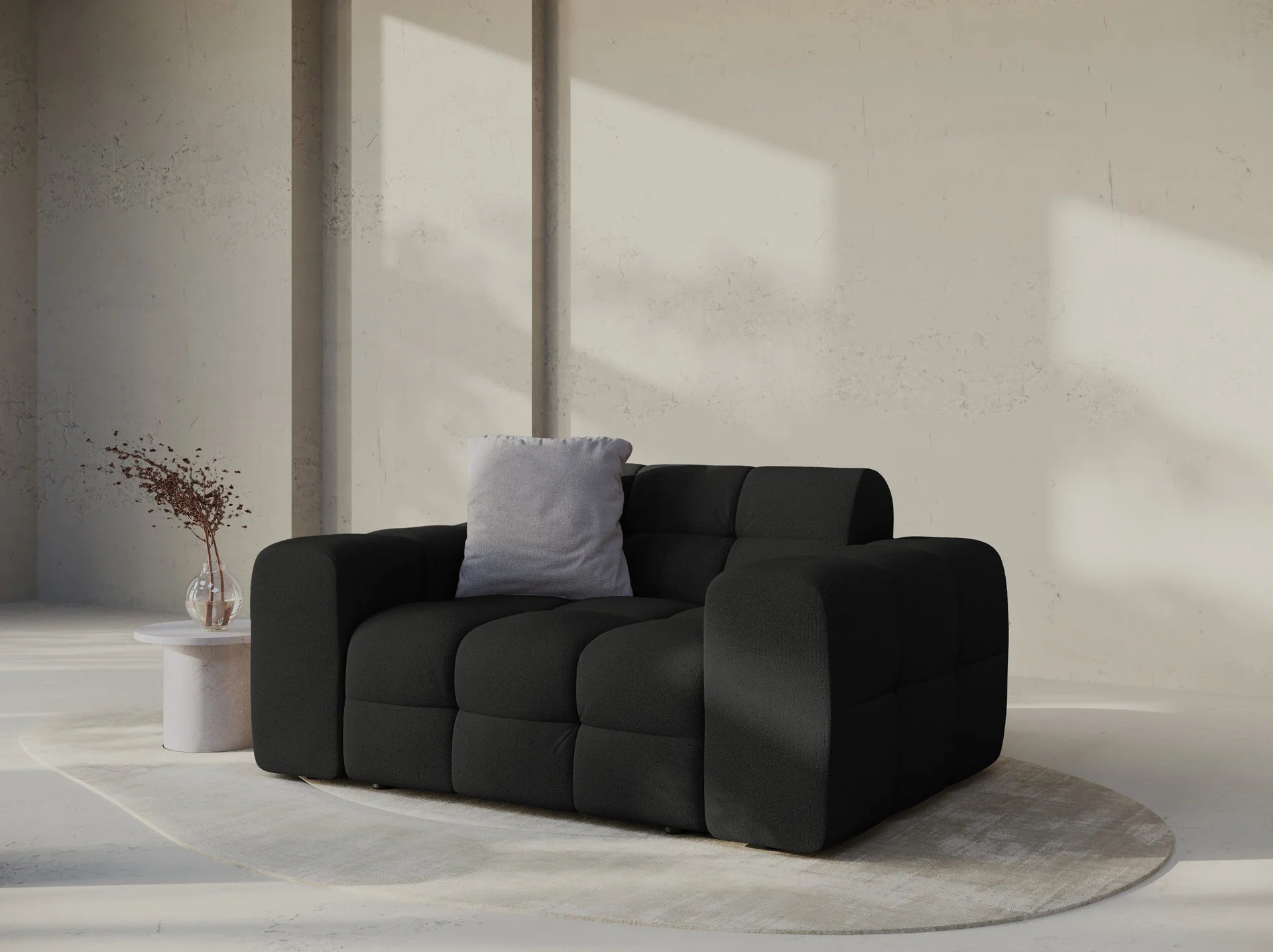 Kendal 2-seter sofa i Strukturert stoff