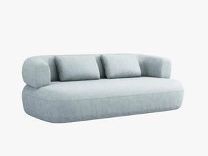 Chenille Lyseblå