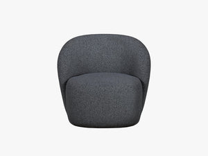 Mørkegrå melange