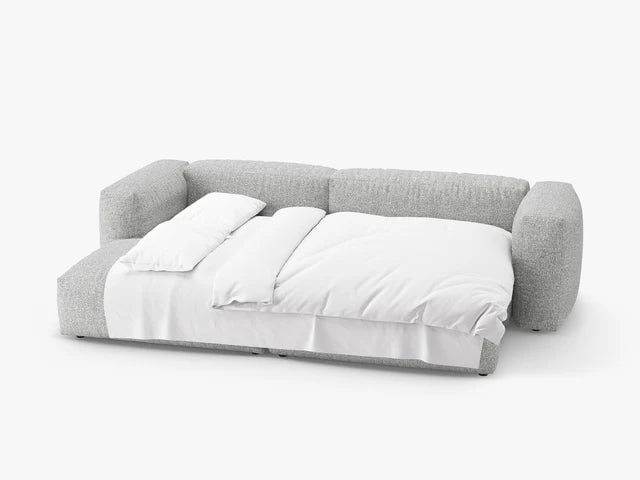 Modulbasert hjørnesofa med sovefunksjon