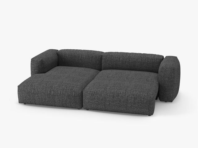 Modulbasert hjørnesofa med sovefunksjon