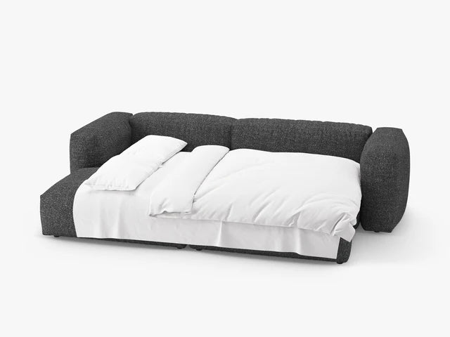 Modulbasert hjørnesofa med sovefunksjon