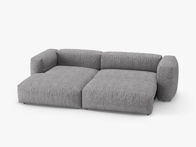 Modulbasert hjørnesofa med sovefunksjon