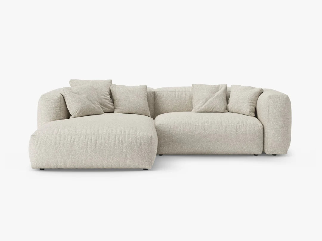 Modulbasert hjørnesofa med sovefunksjon