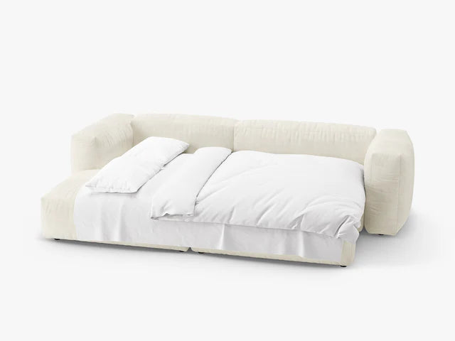 Modulbasert hjørnesofa med sovefunksjon