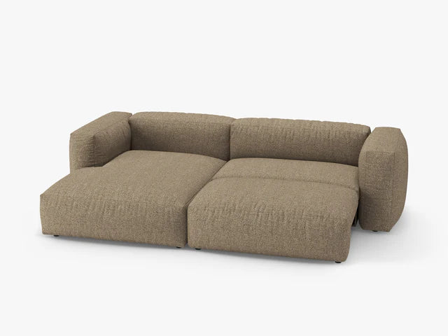 Modulbasert hjørnesofa med sovefunksjon