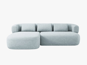 Chenille Lyseblå