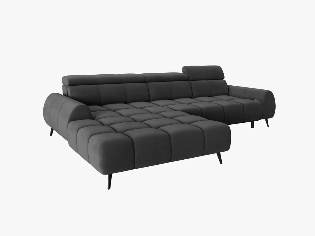 Alyse hjørnesofa med elektrisk uttrekk