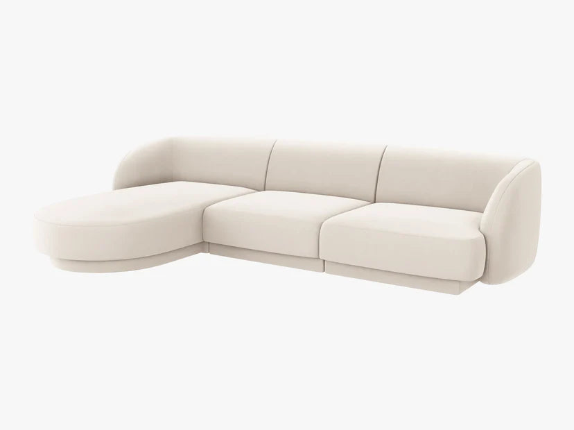Miley modulsofa L-form bouclé
