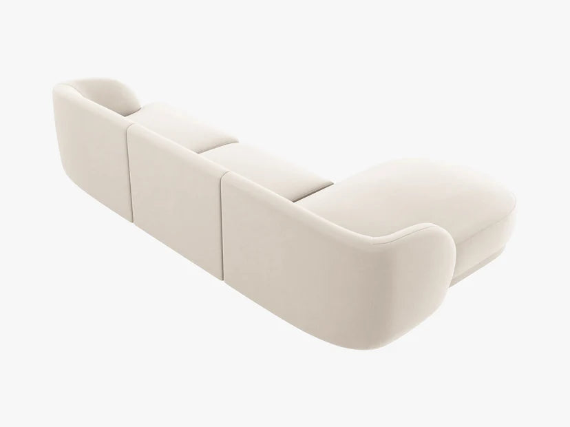 Miley modulsofa L-form bouclé