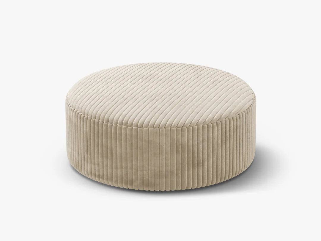 Dia kordfløyel puff – Ø90 cm