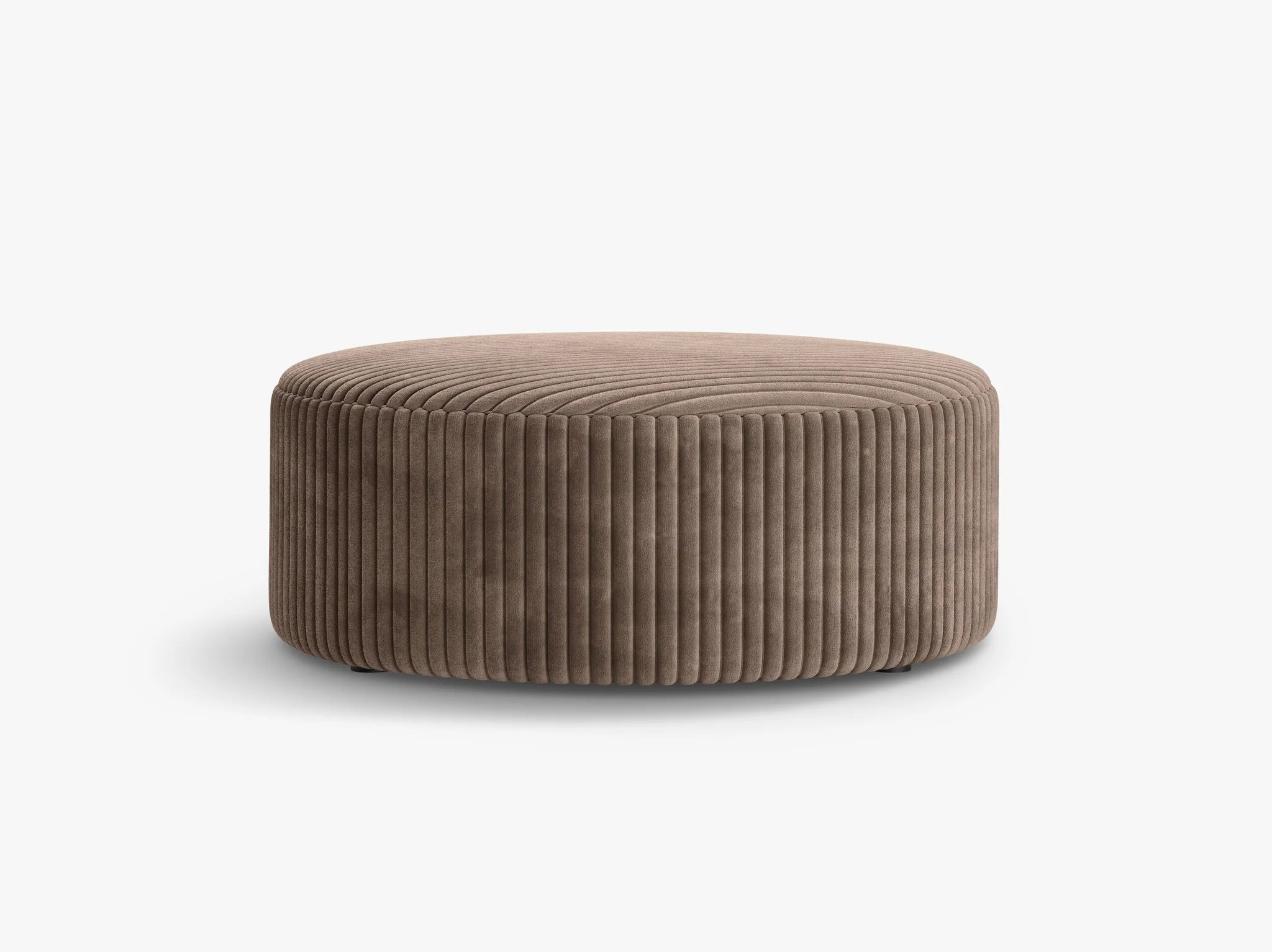 Dia kordfløyel puff – Ø90 cm