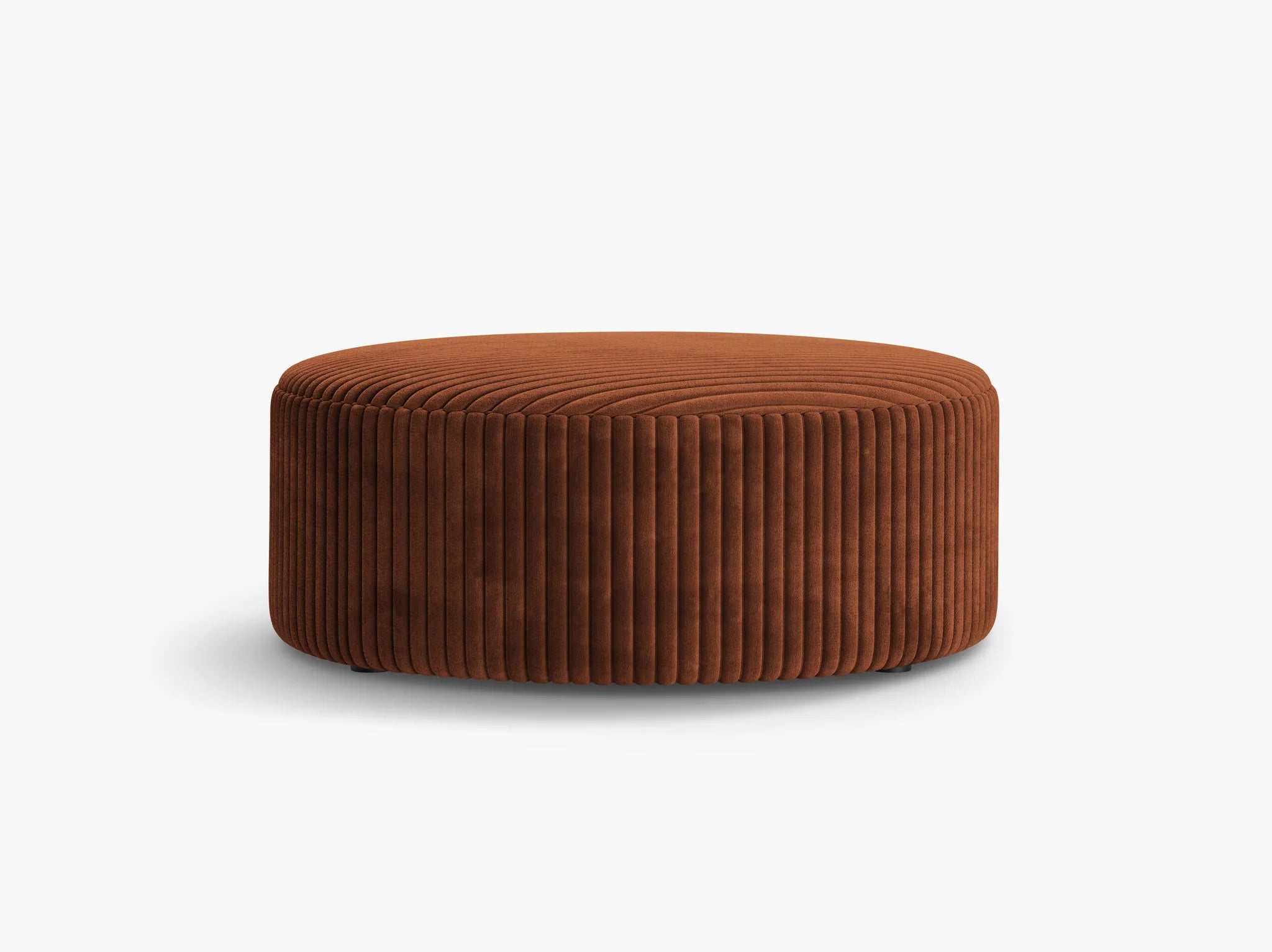 Dia kordfløyel puff – Ø90 cm