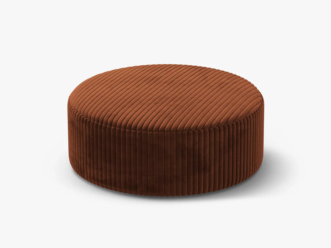 Dia kordfløyel puff – Ø90 cm
