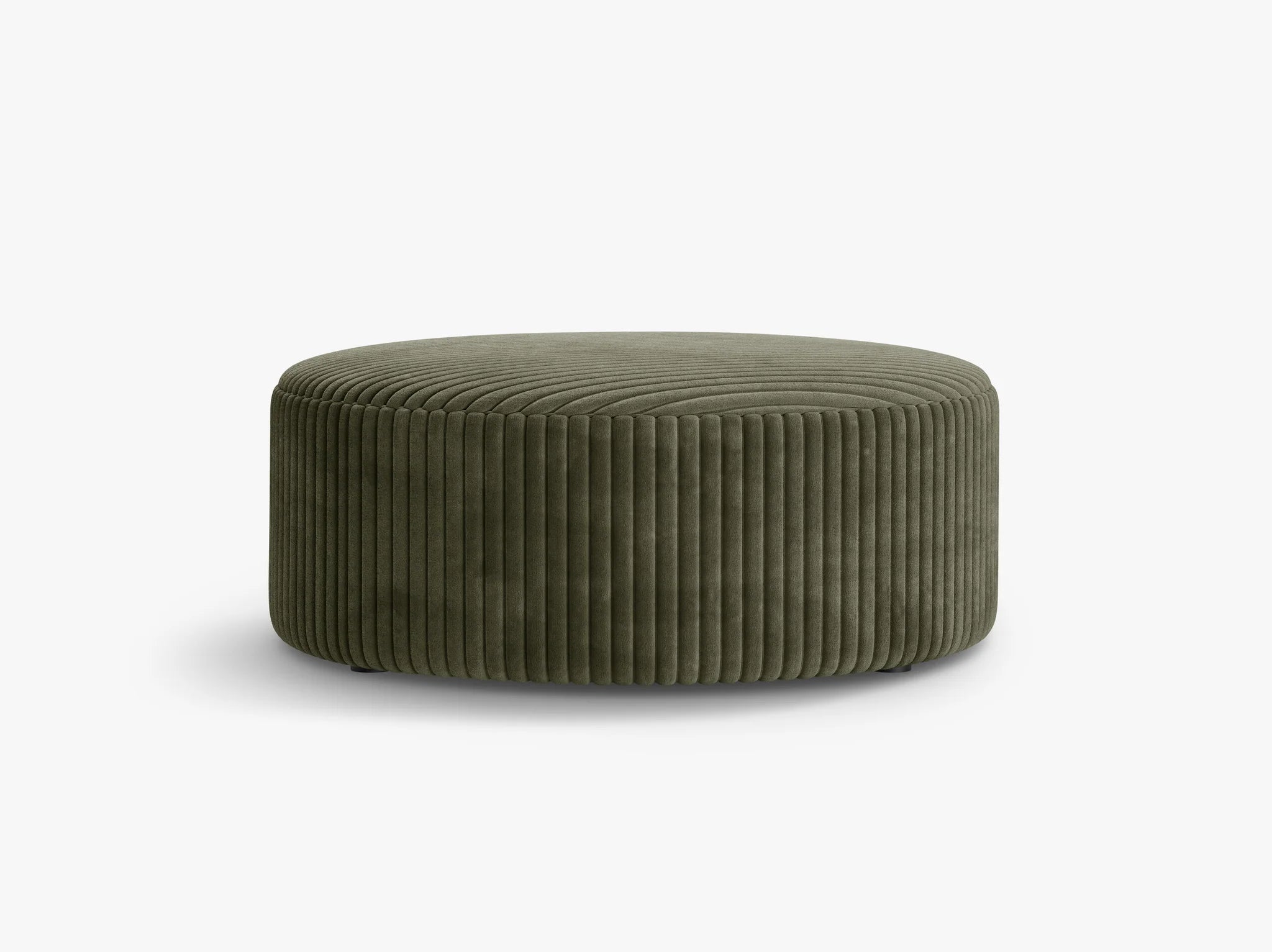 Dia kordfløyel puff – Ø90 cm