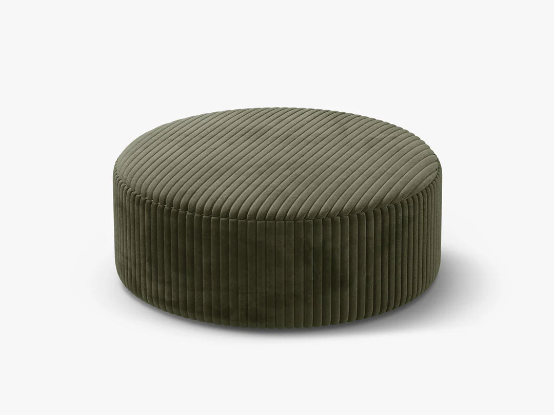 Dia kordfløyel puff – Ø90 cm