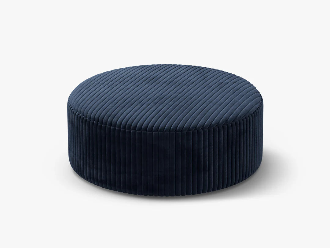 Dia kordfløyel puff – Ø90 cm