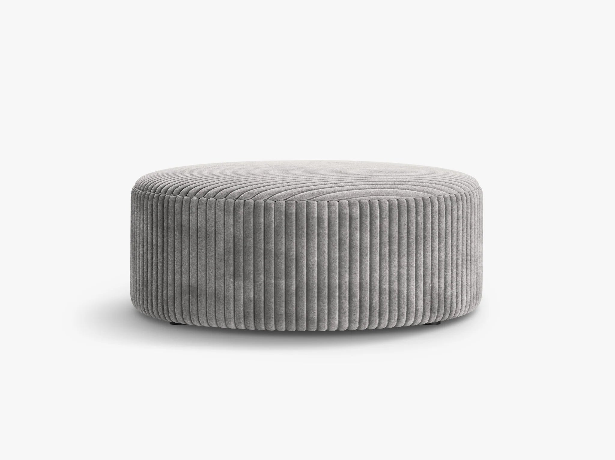 Dia kordfløyel puff – Ø90 cm