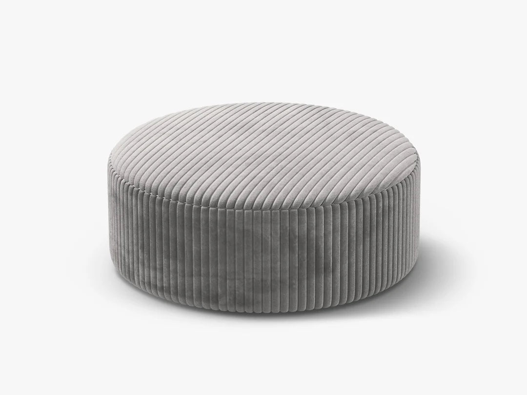 Dia kordfløyel puff – Ø90 cm