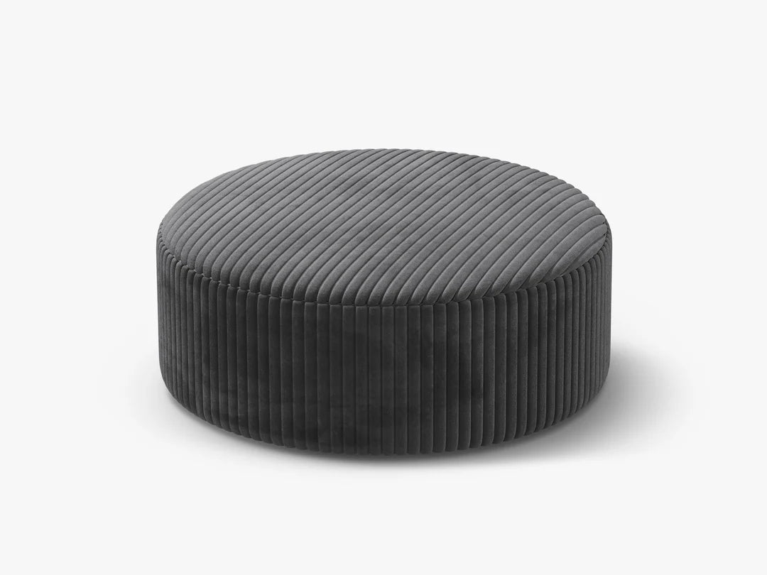 Dia kordfløyel puff – Ø90 cm