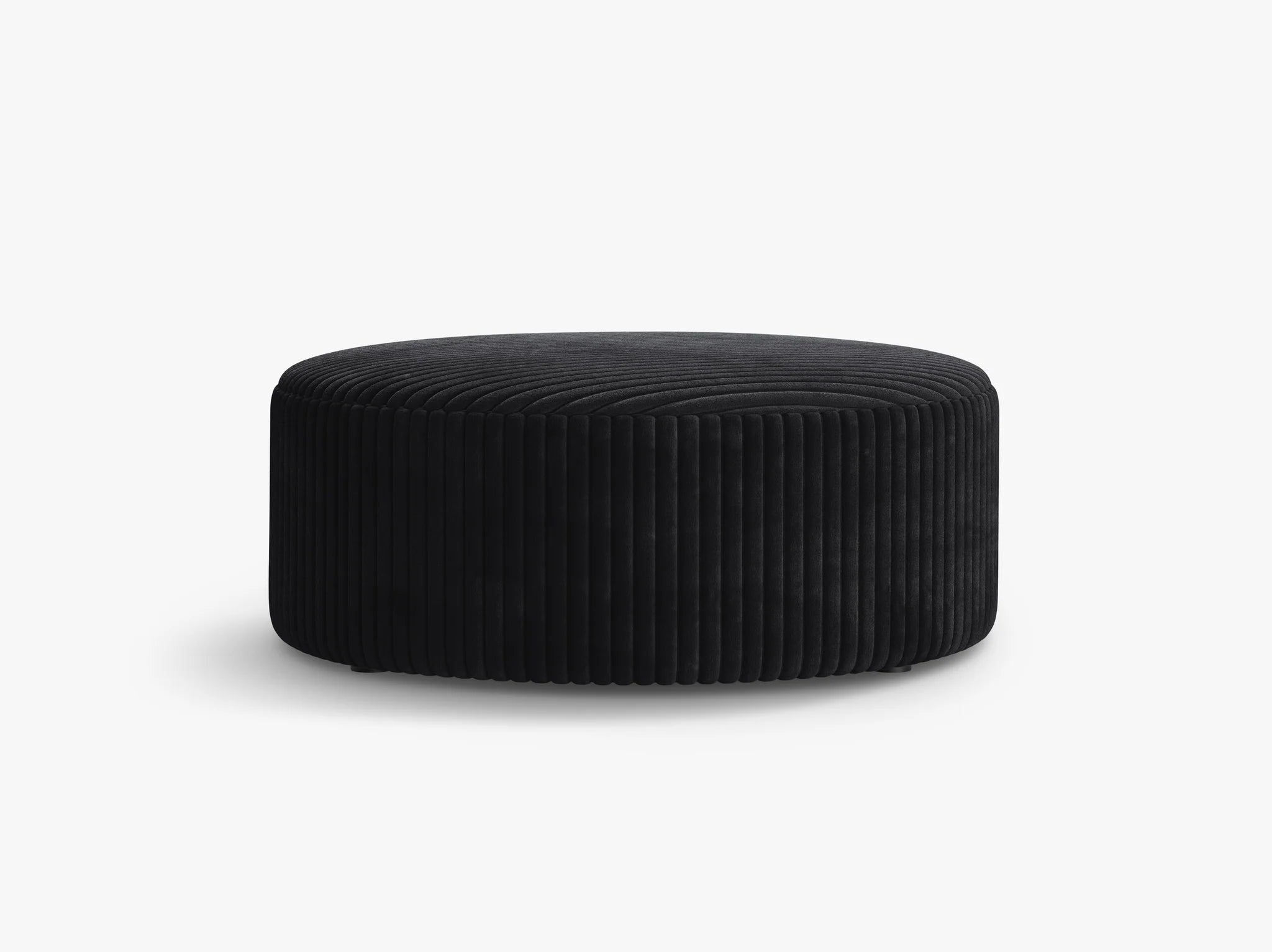 Dia kordfløyel puff – Ø90 cm
