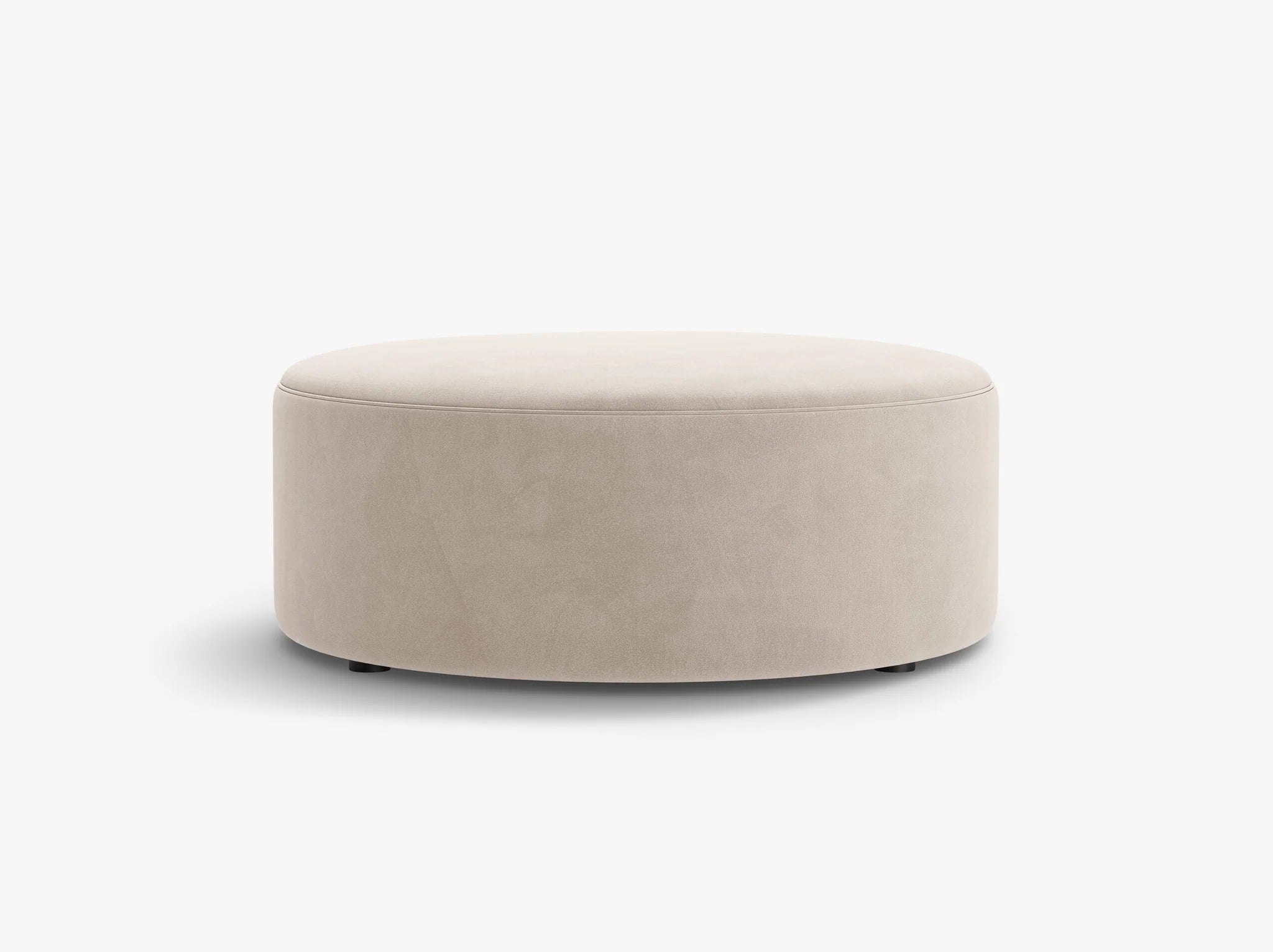 Dia fløyelspuff – Ø90 cm