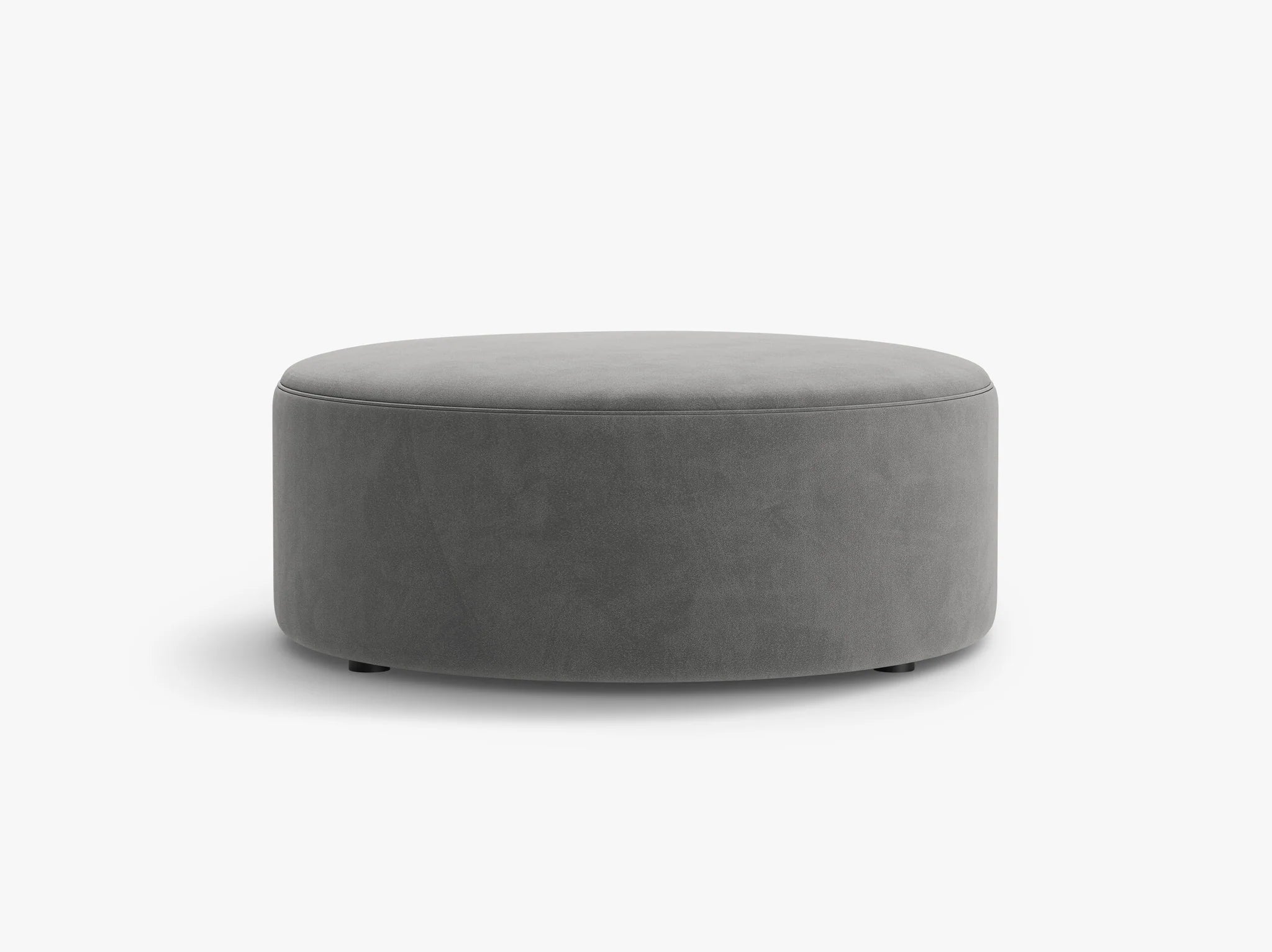 Dia fløyelspuff – Ø90 cm