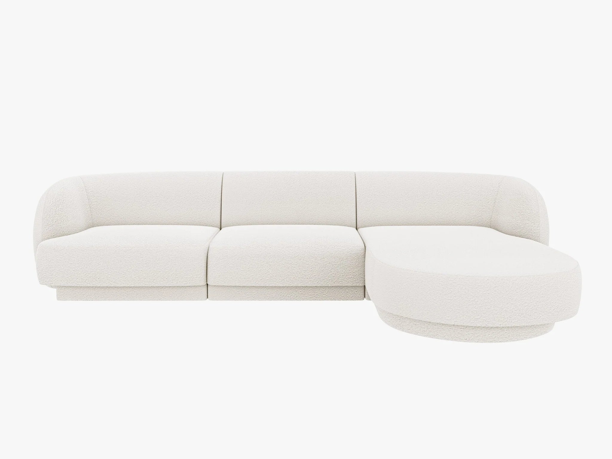 Miley modulsofa L-form bouclé