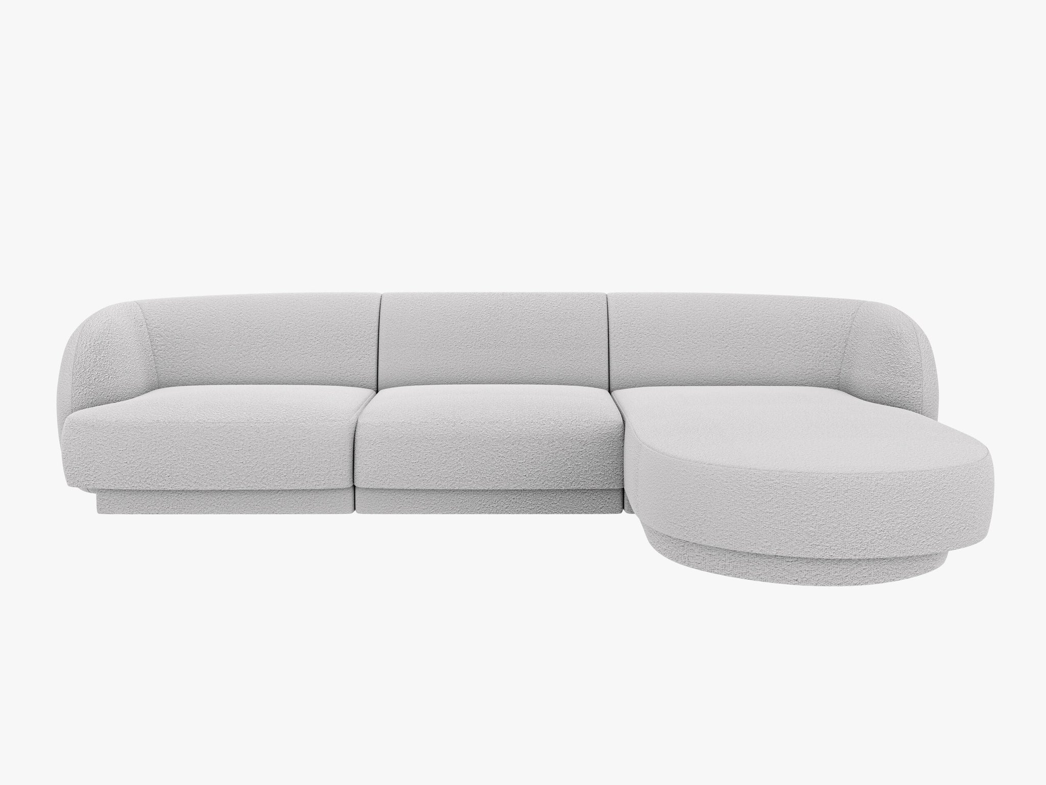 Miley modulsofa L-form bouclé